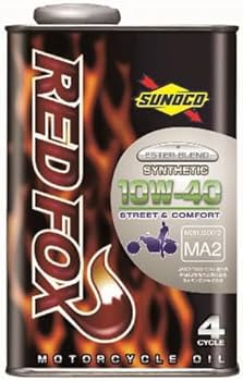 Amazon | スノコ(Sunoco) 二輪用エンジンオイル REDFOX